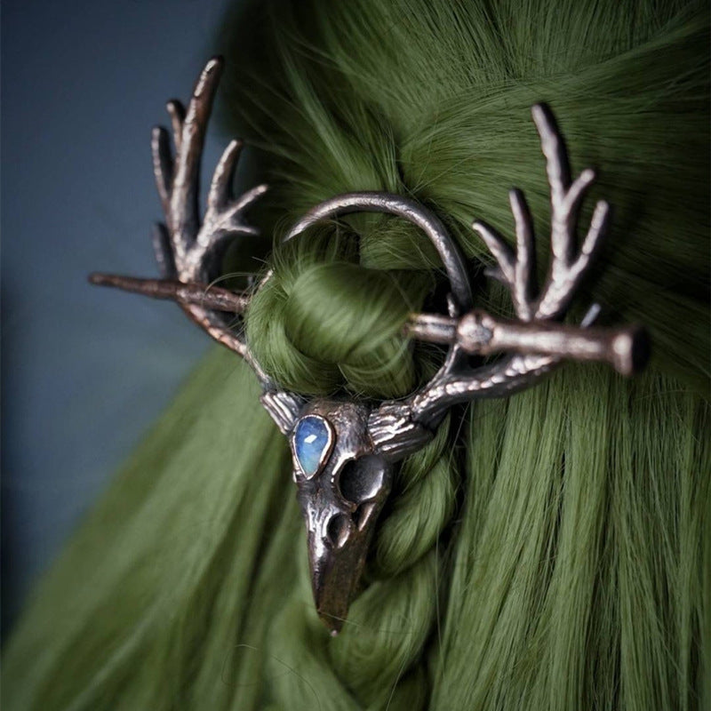 Wholesale Gothic Vintage Raven Hairpin